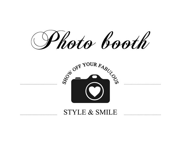 Wedding Photo Booth Sign Printable for the DIY Bride! Photo Booth Sign, Photobooth Sign, Wedding Photobooth Sign, Photo Booth Sign Printable, Wedding Photo Booth Sign, Photo Station Sign || 8x10 inches (HD pdf)