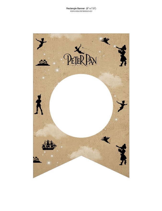 Neverland Banner Peter Pan Banner