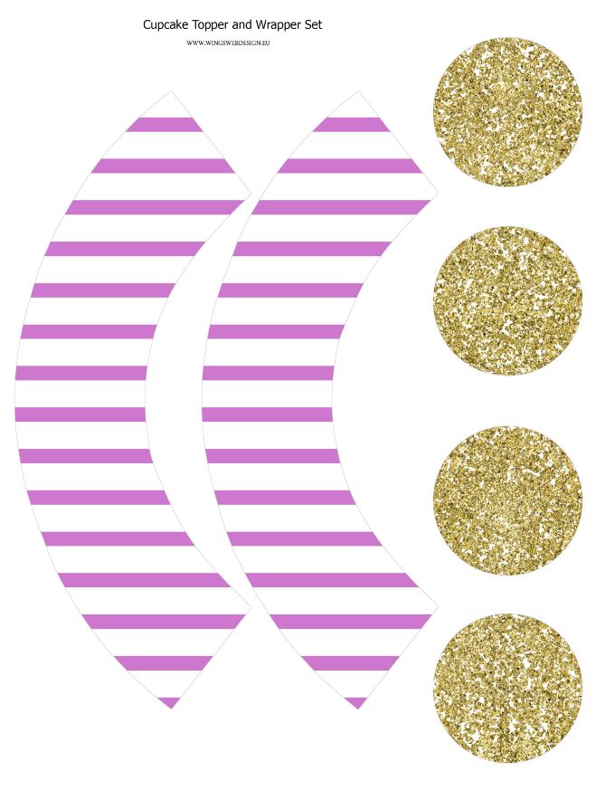 Free INSTANT DOWNLOAD Printable Gold and Blush Pink party ...