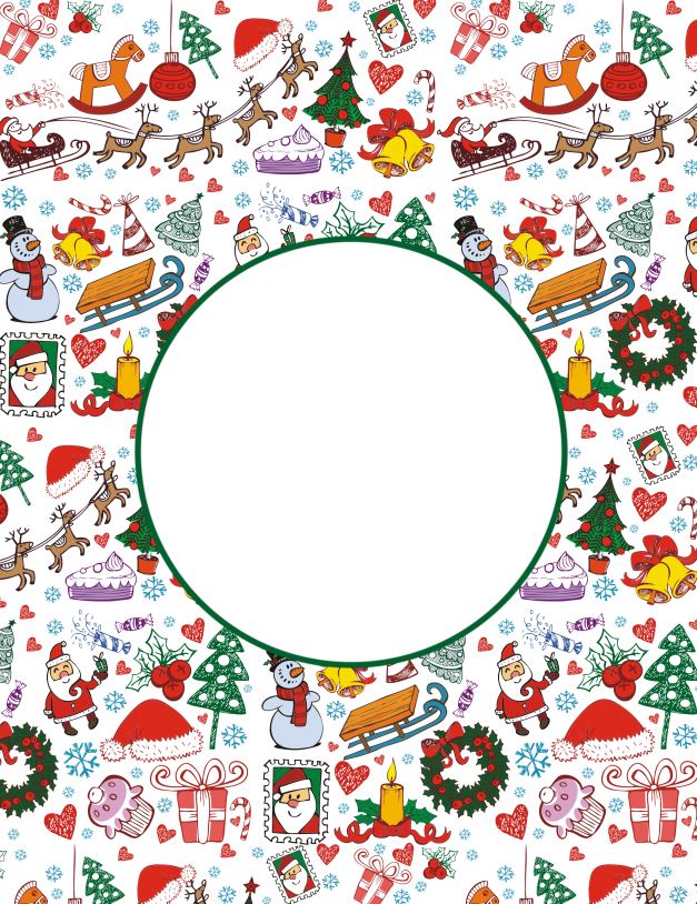 Printable Xmas Happy Planner Cover