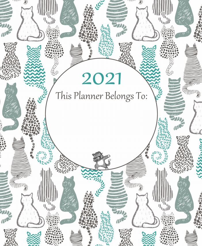 Printable Front Page Planner 2021