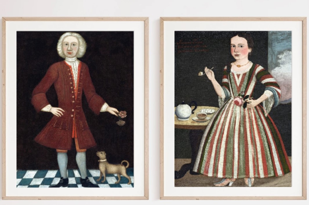 printable Jonathan Bentham & The Gansevoort Limner, 18th Century - 8x10 inches, 300 dpi