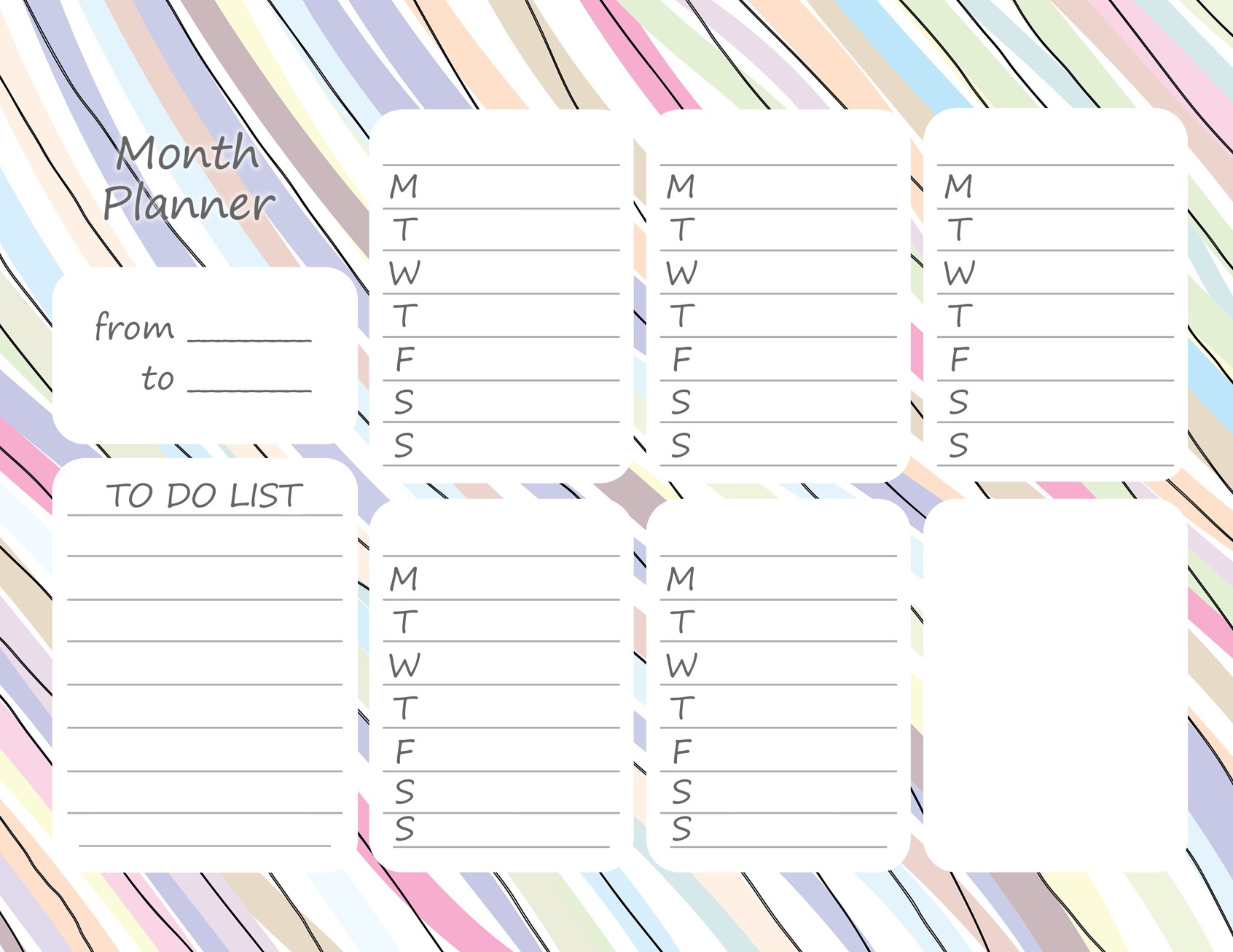 Monthly Planner