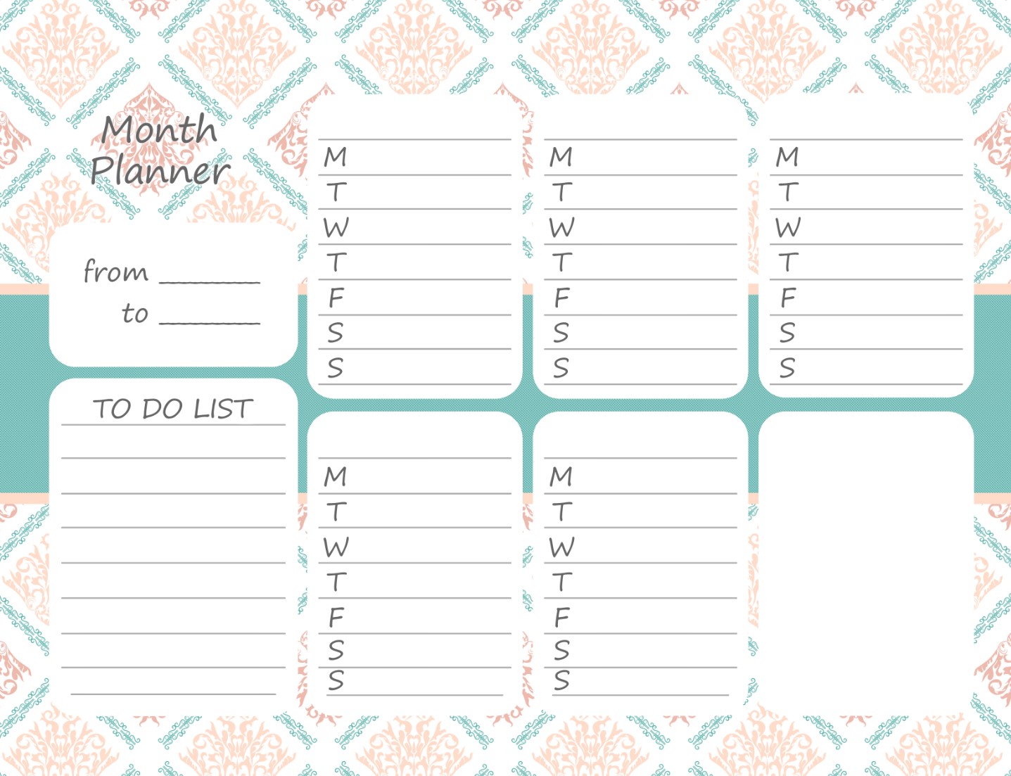 Monthly Planner