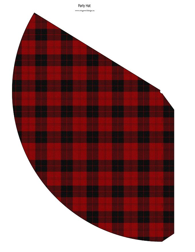 Lumberjack Birthday party Hat