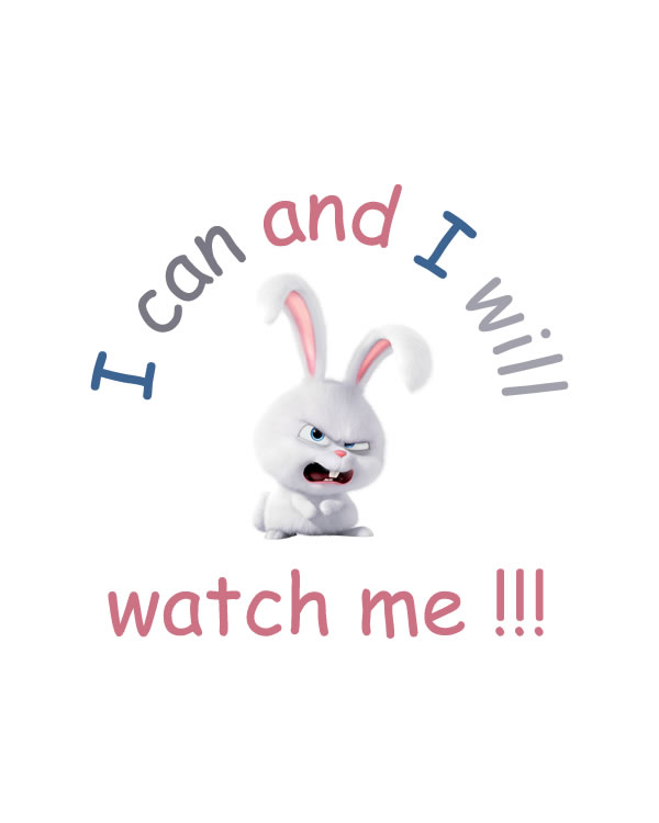 Printable I Can And I Will Watch Me. Print Wall Art (DIY, instant download)