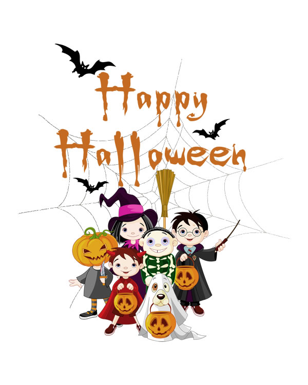 Printable Happy Halloween. Print Wall Art (DIY, instant download)