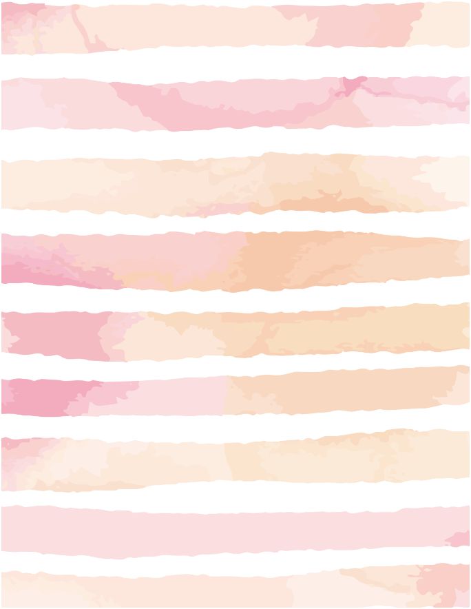 Geometric Watercolor Blush Pink Wall Art