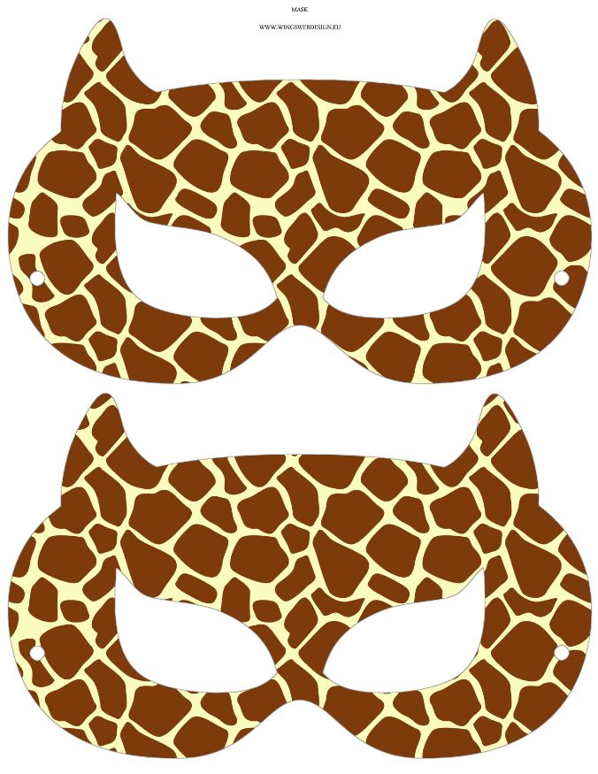 Jungle and Safari Mask